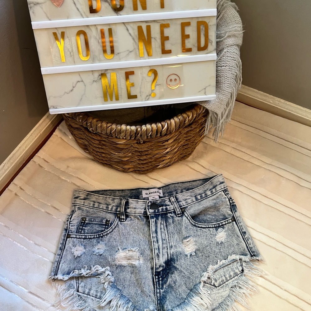 Glamorous jean shorts
